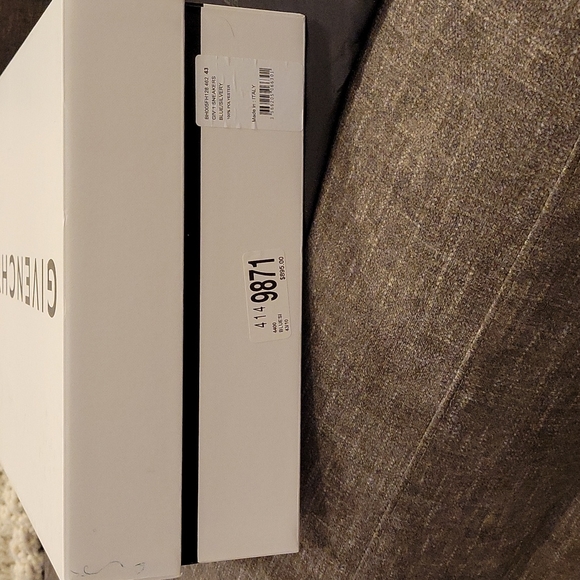 Givenchy men's GIV 1 blue/silvery  size 10 (43) - Picture 6 of 6